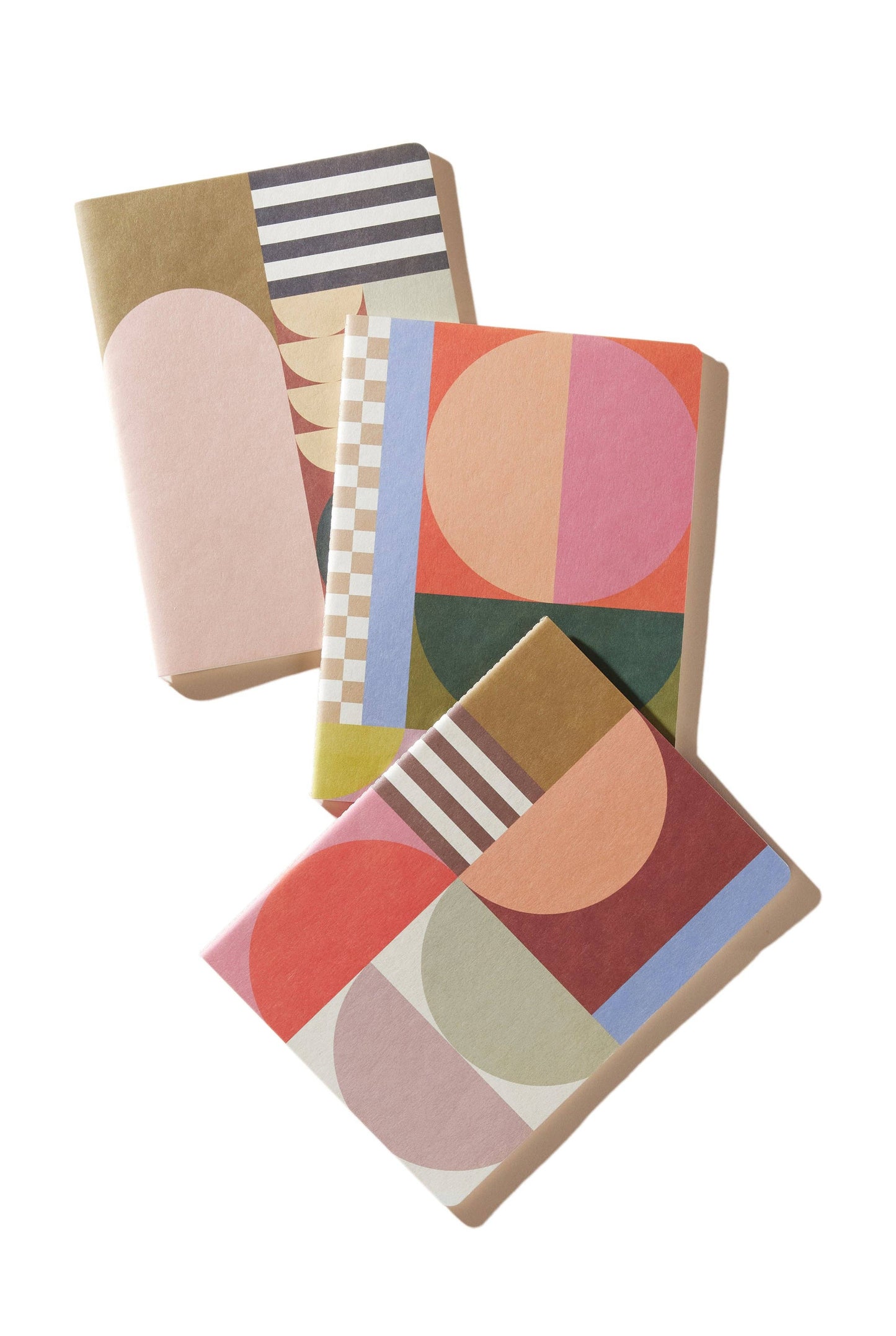 Designworks Ink Flex Notebooks - Mod Geo (Set Of 3)