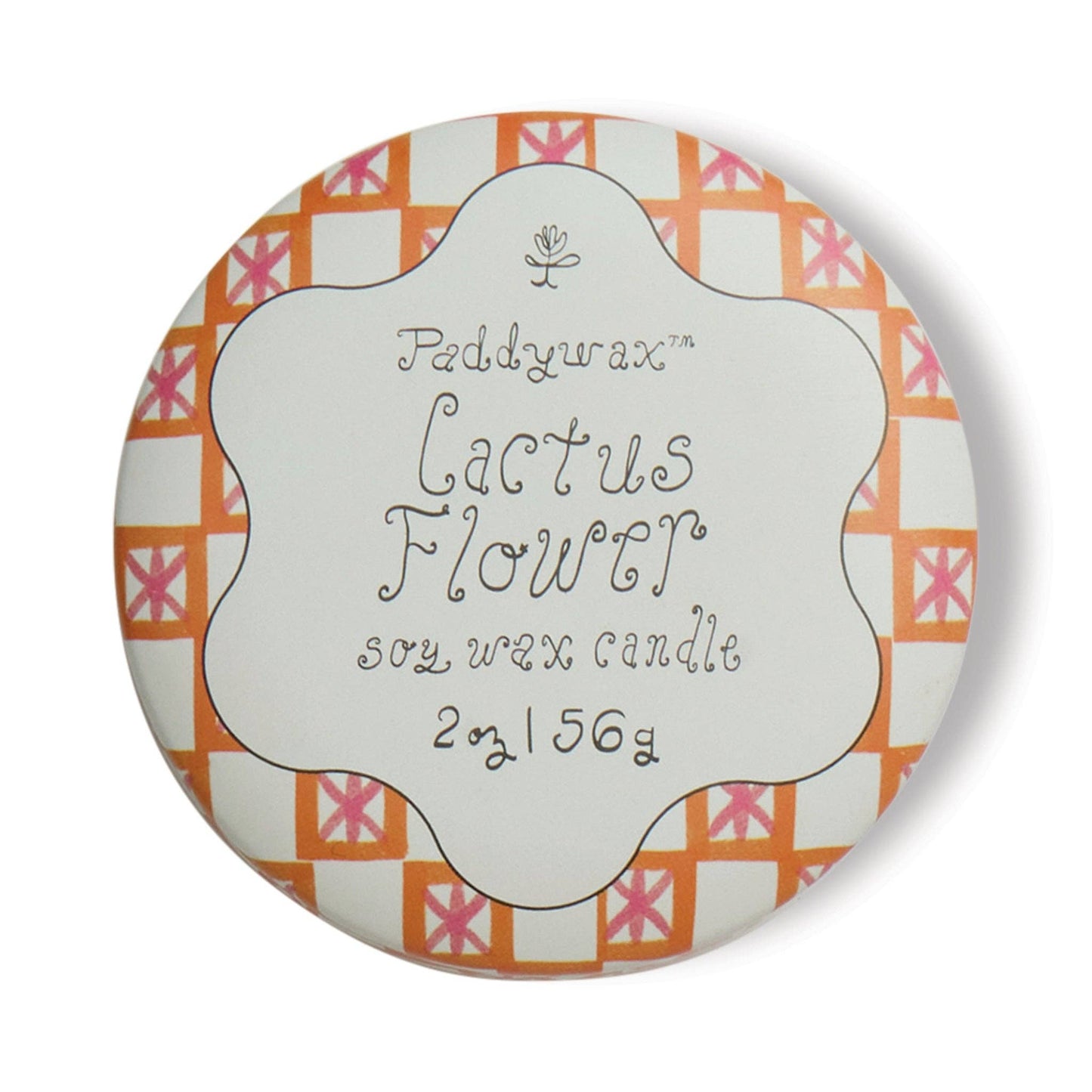 Paddywax Tulip Tin Candle - Cactus Flower