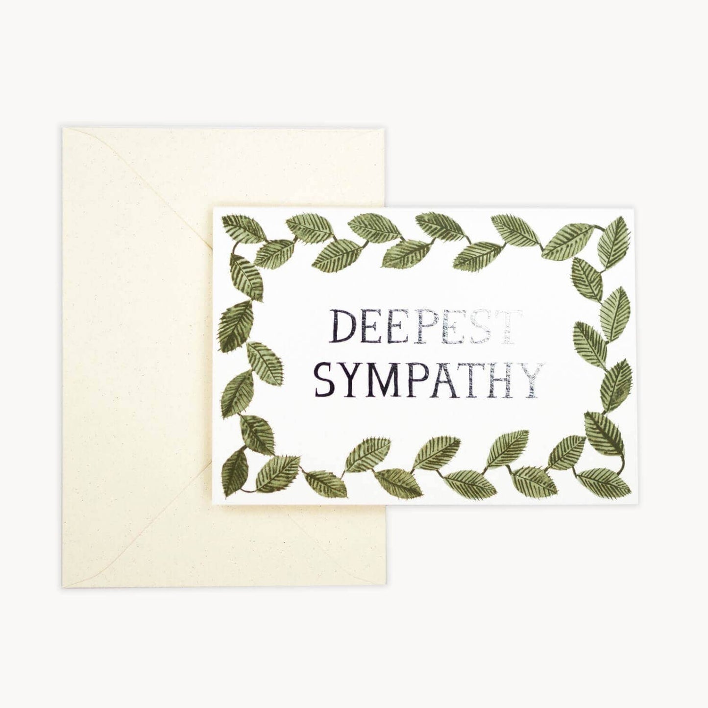 Deepest Sympathy (foiled card)