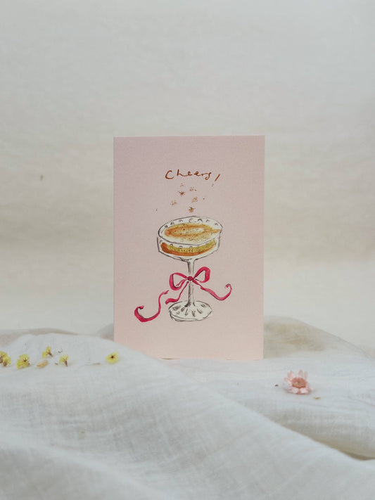 Cheers - celebration card