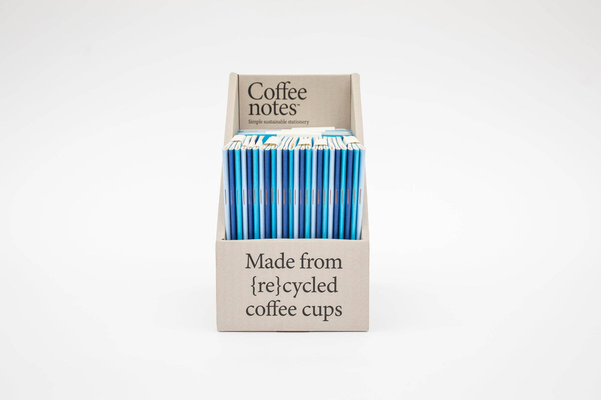 Notebook made from Recycled Coffee Cups