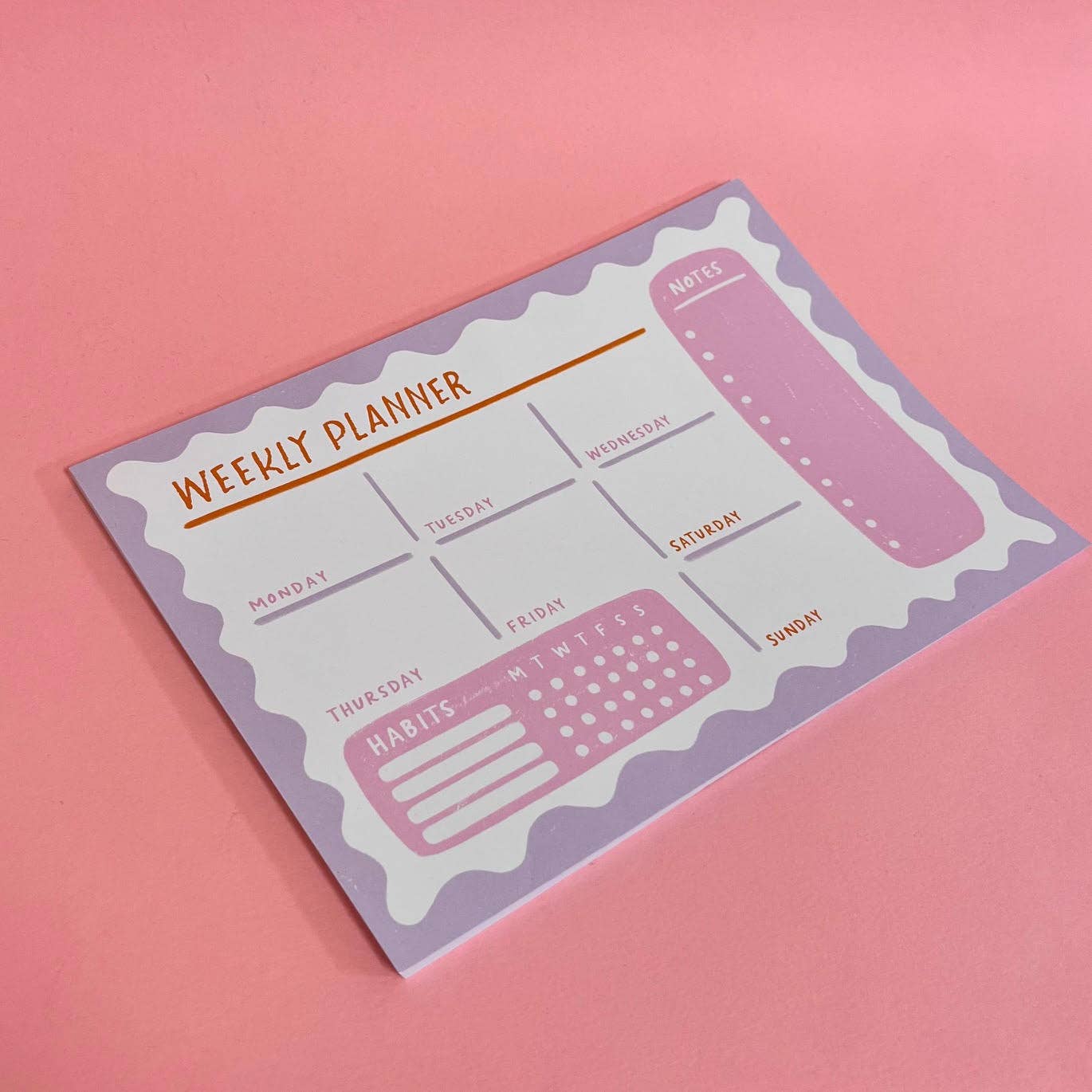 Colourful Weekly Planner