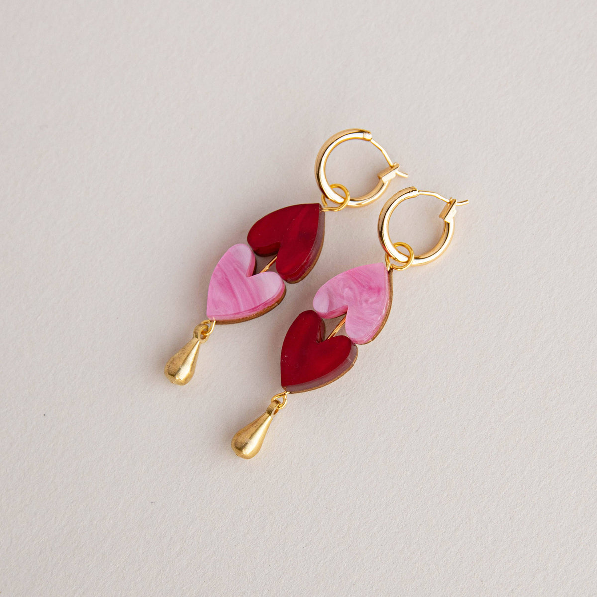 Queen of Hearts Drop Earrings