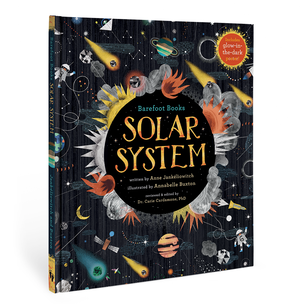 Livres aux pieds nus Système solaire - Livre pour enfants