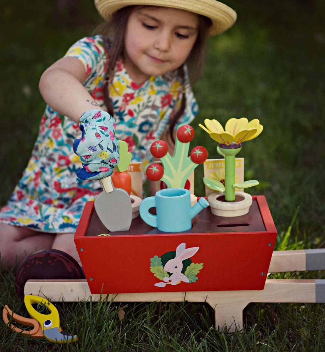 Garden Wheelbarrow Set