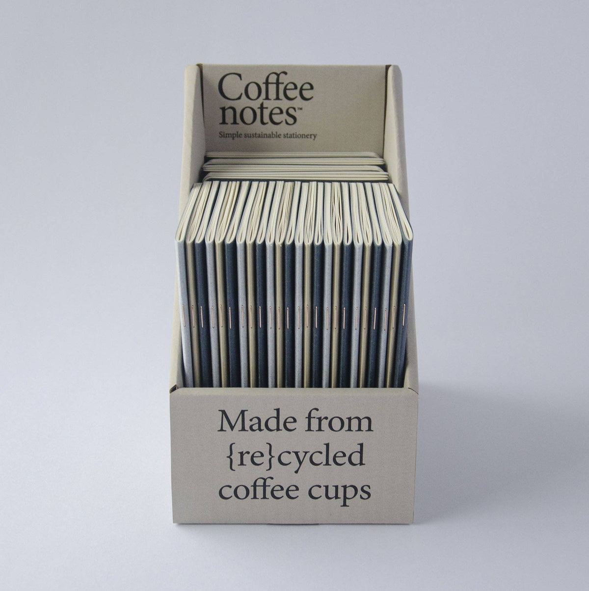 Notebook made from Recycled Coffee Cups
