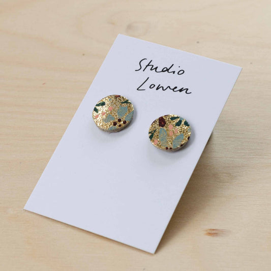 Floral Stud Earrings