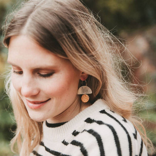Sunrise Hoop Earrings