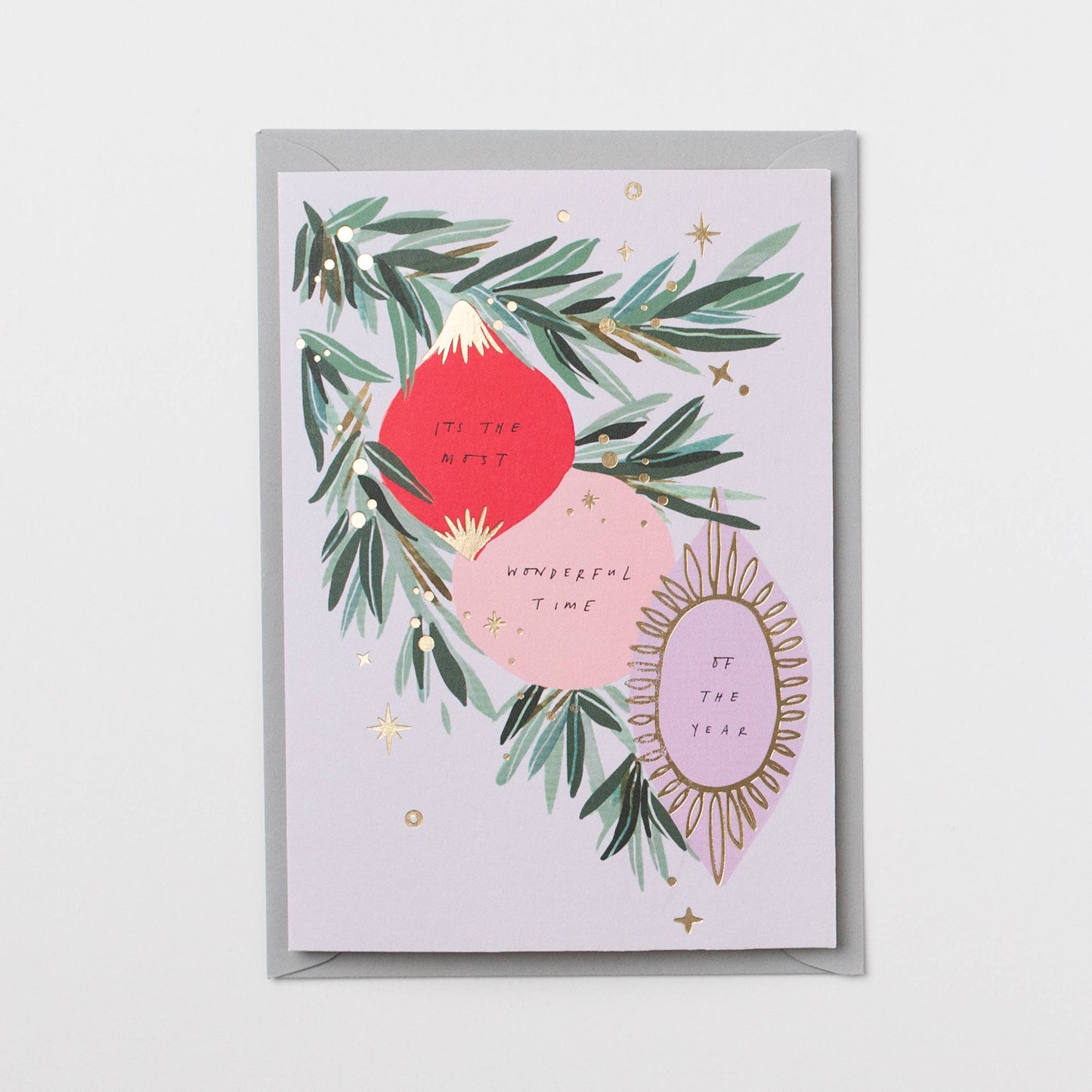 It's The Most Wonderful Time Of Year Christmas Holiday Card