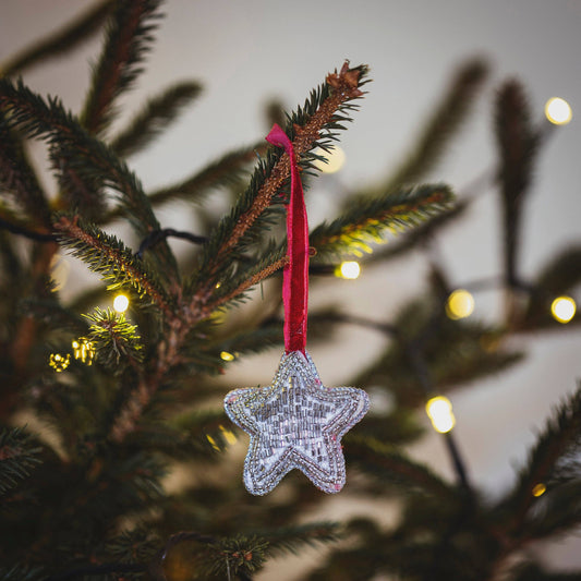Little Silver Star Decoration