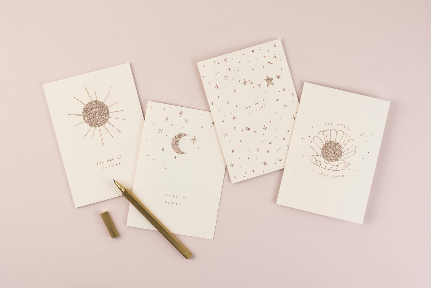 Dare To Dream Handfinished Card