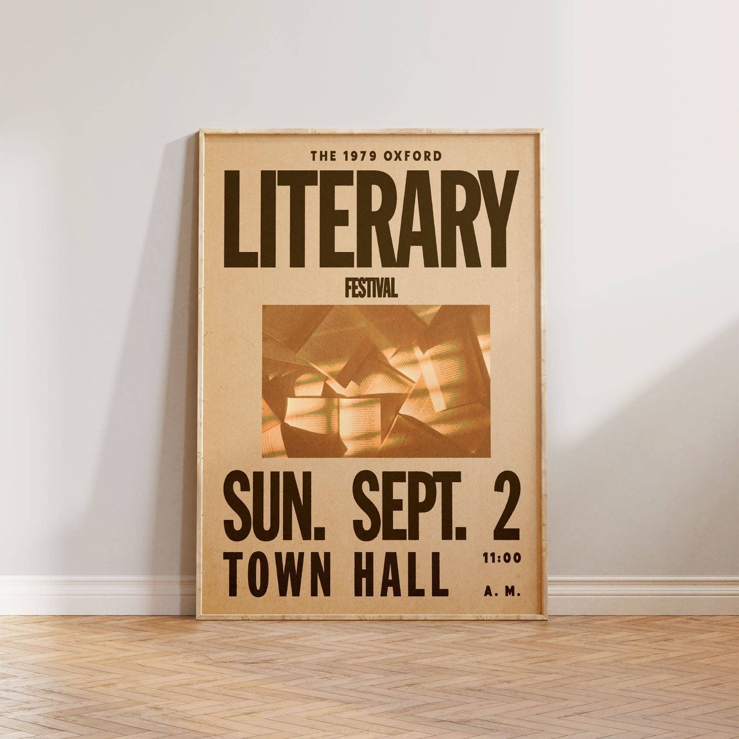 Oxford Literary Festival print by Lune