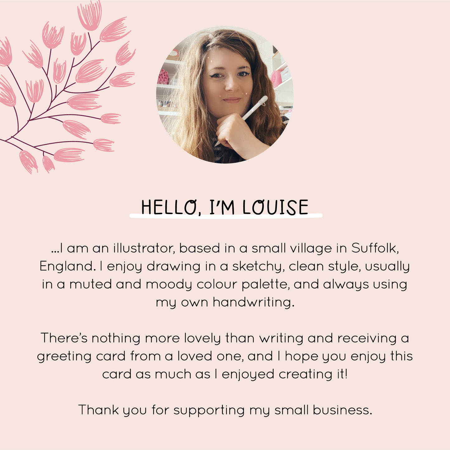 Hello Little One – Luxury Baby Book Greeting Card