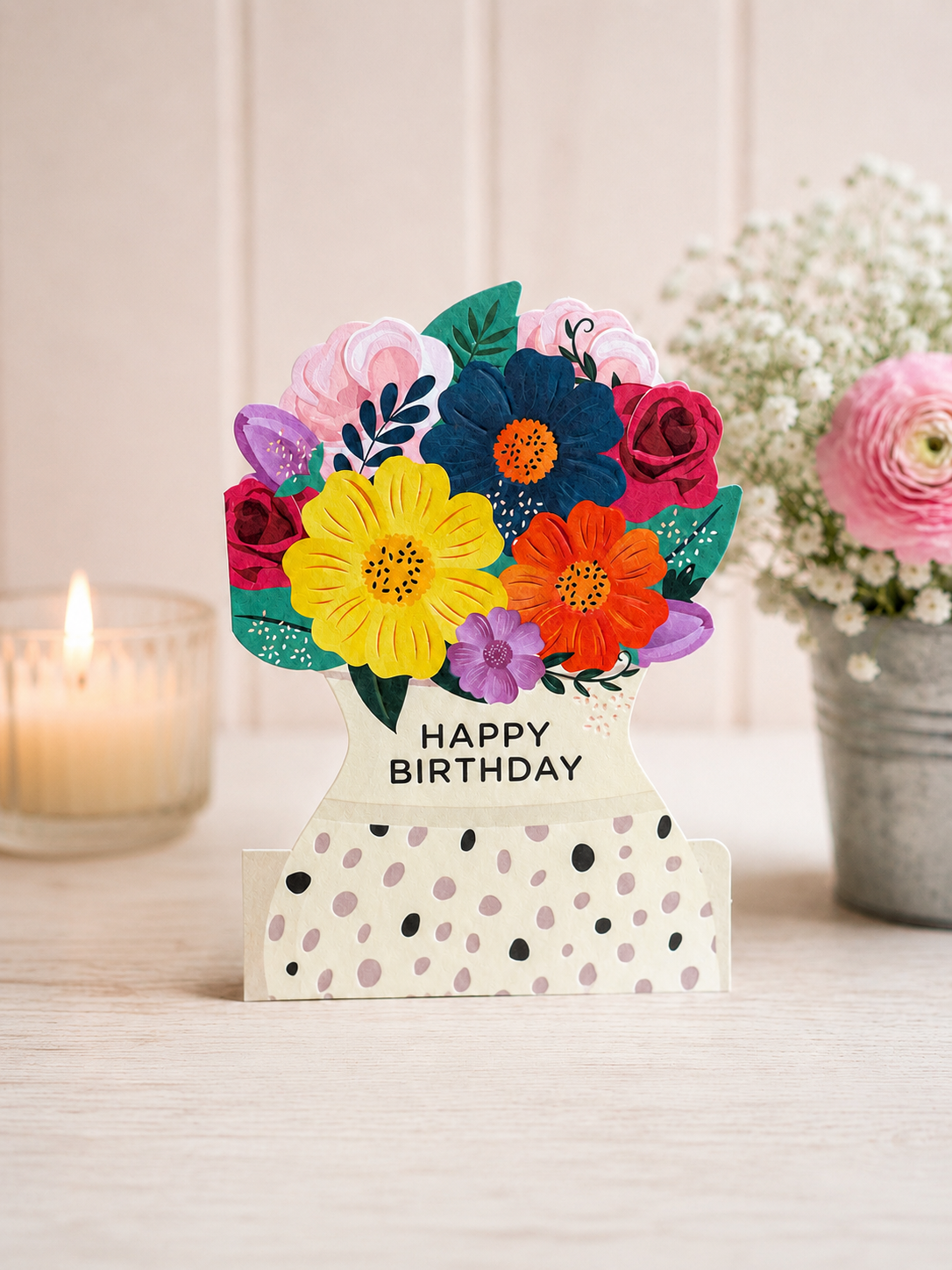Flowers Birthday Card