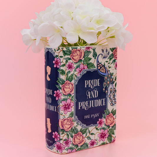 Large Book Vase, Pride and Prejudice