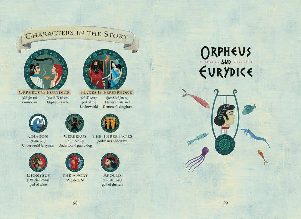 Greek Myths: Three Heroic Tales - Children's Book