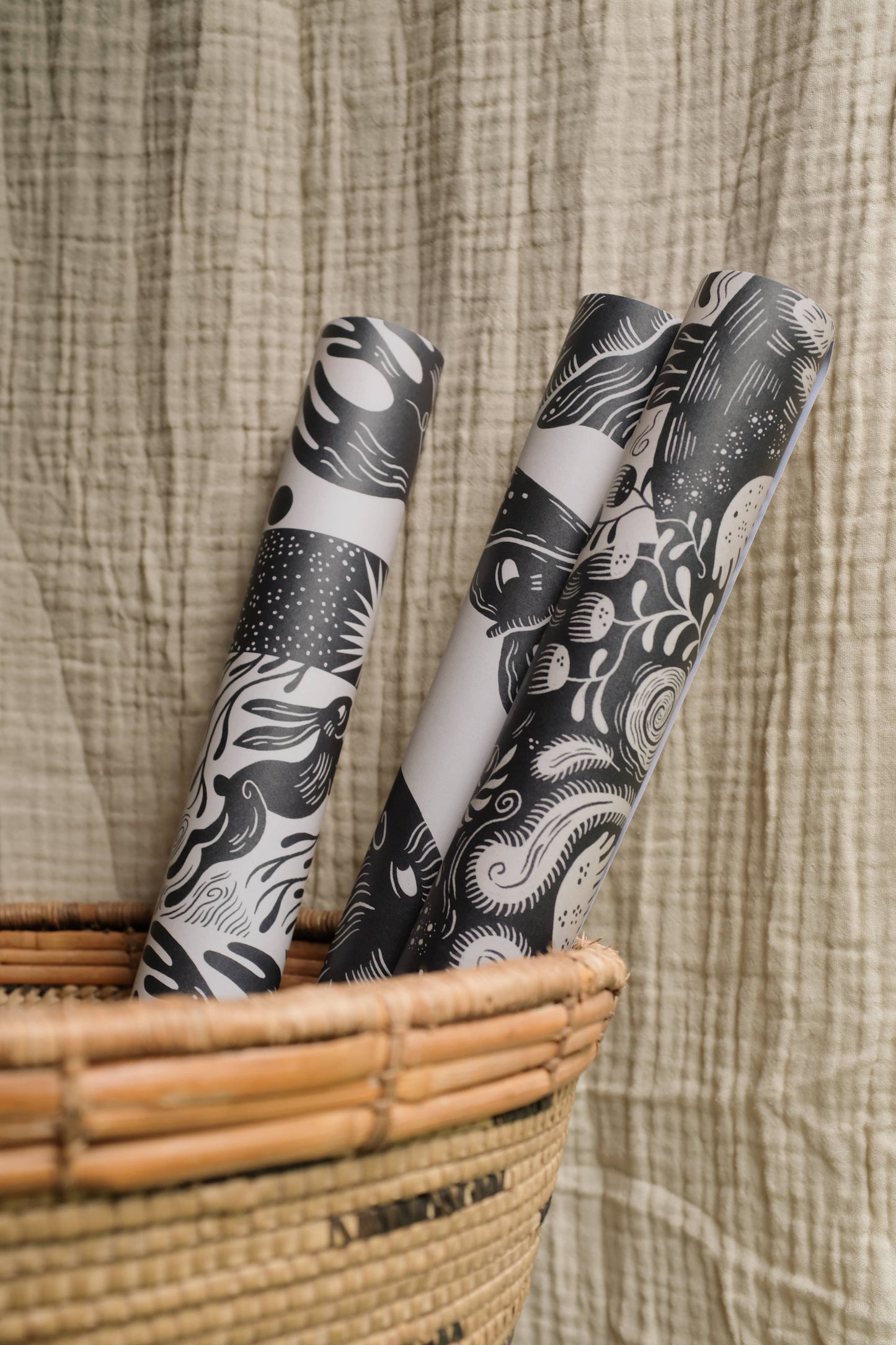 'Countryside' Nature-Themed Gift Wrap