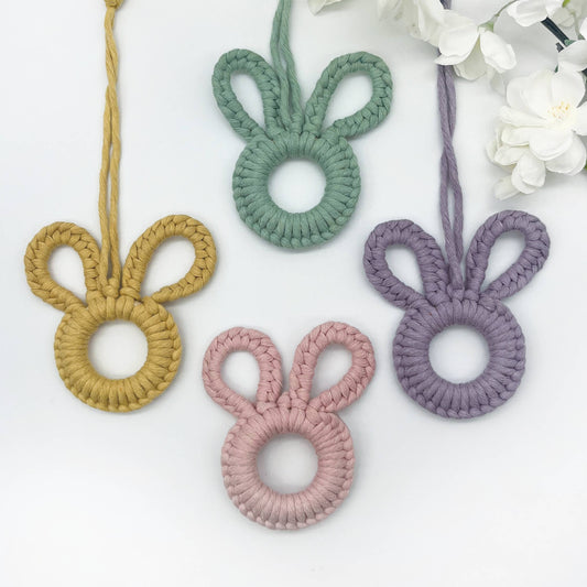 Macrame Kit, Easter Bunnies