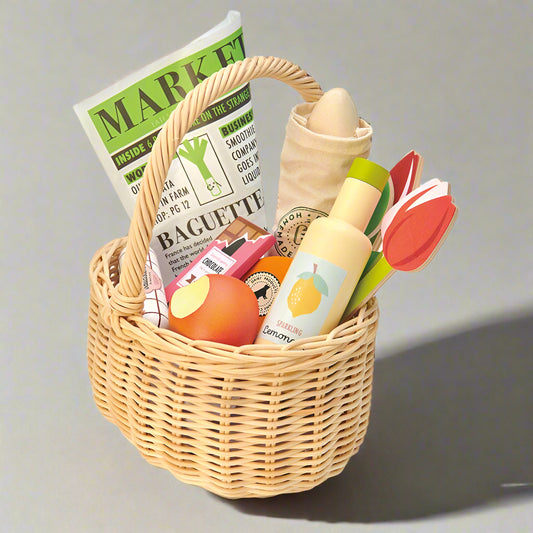 Wicker Shopping Basket