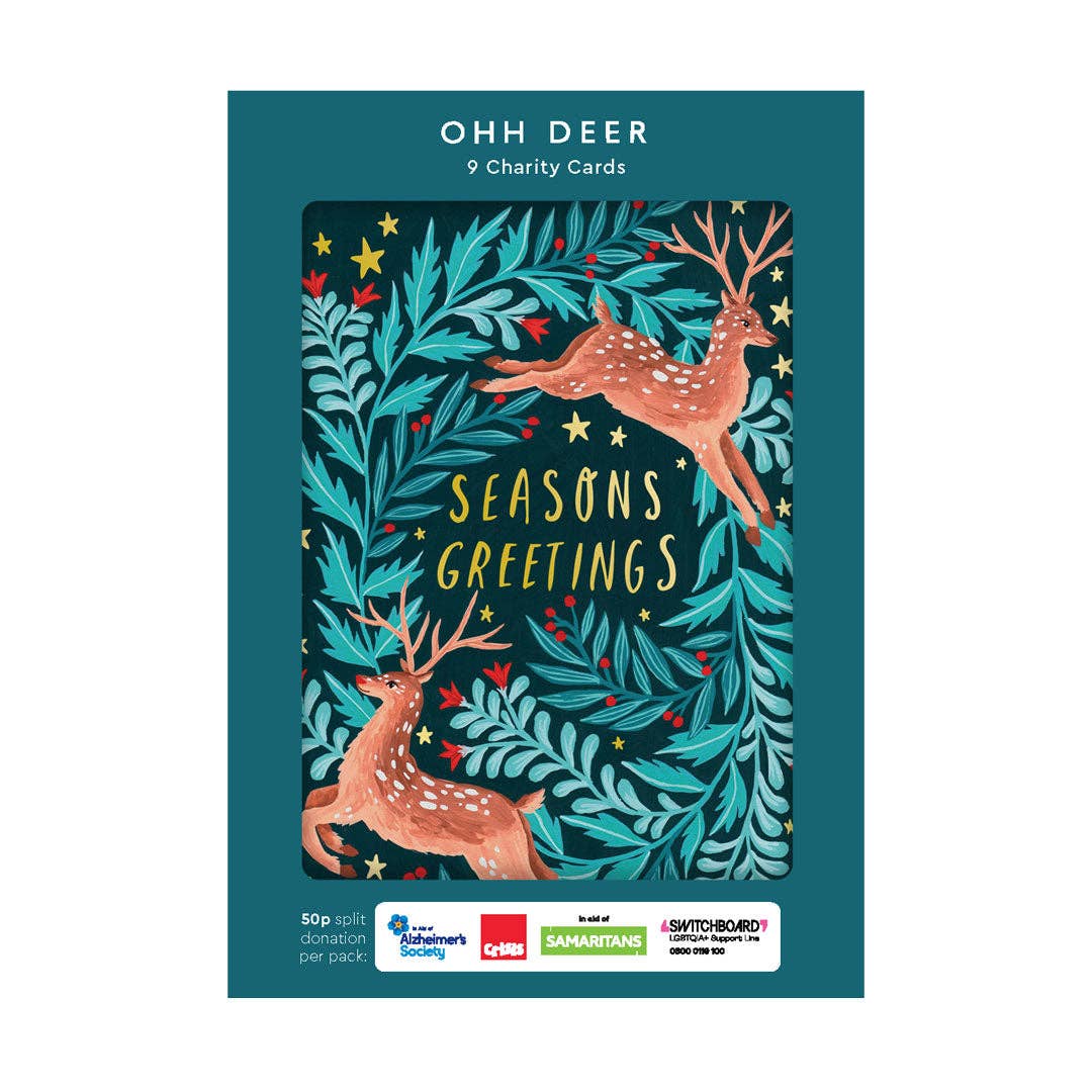 Papio Press x3 Charity Christmas Cards (Pack of 9) (13973)