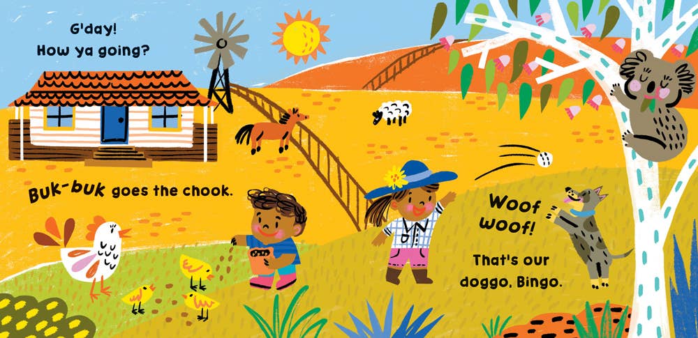 Notre monde : l'Australie - Livre pour enfants