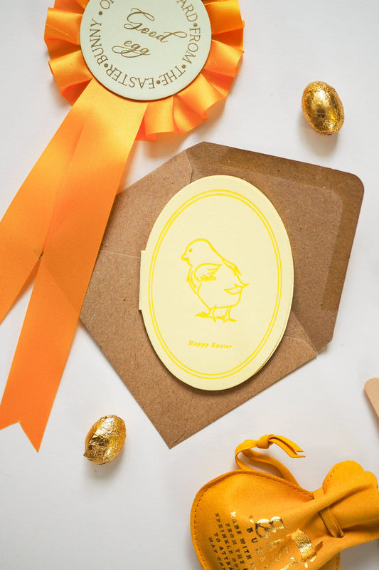 Happy easter mini card