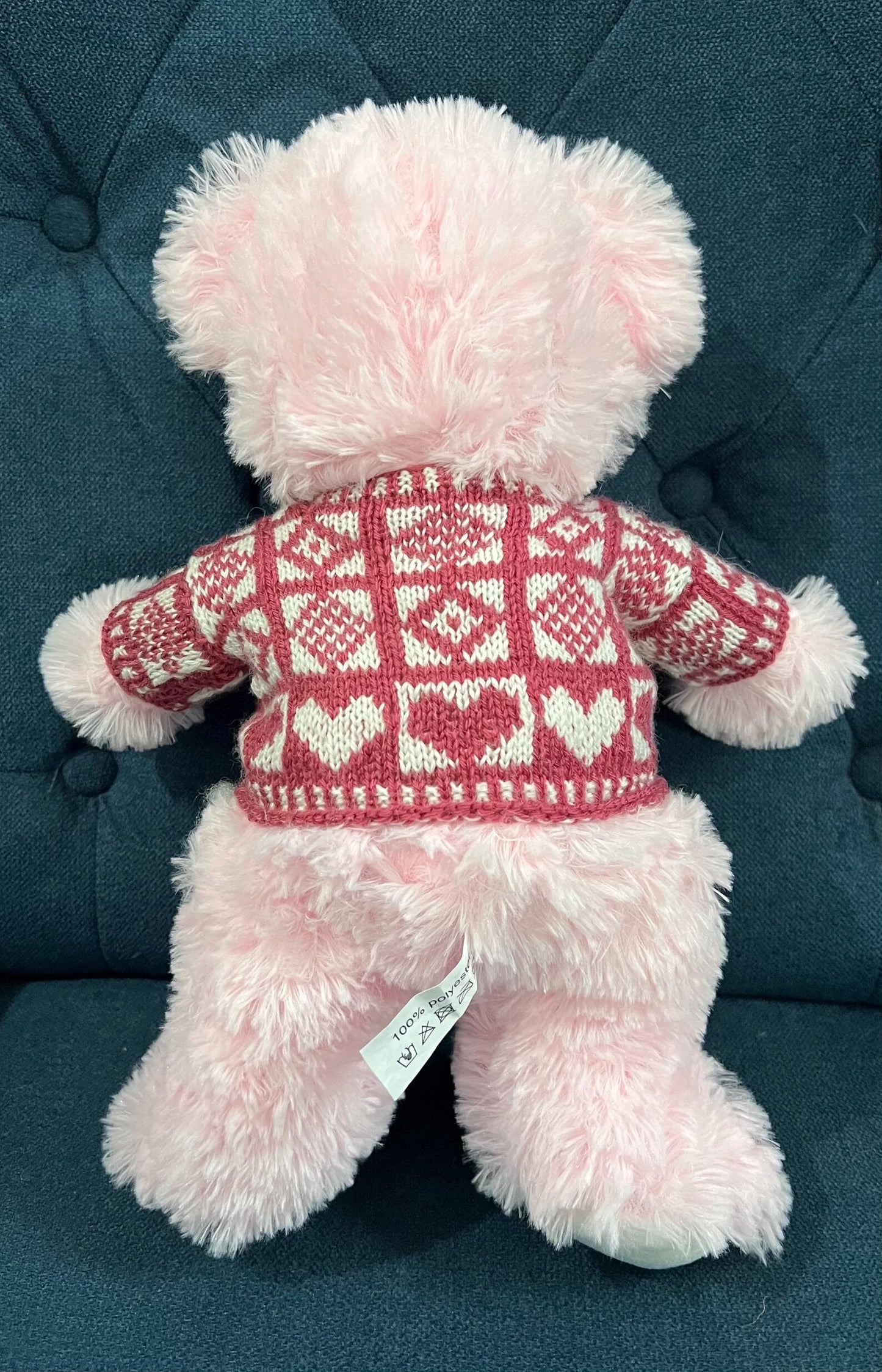 Personalised Scottish Sanquhar Teddy Bear