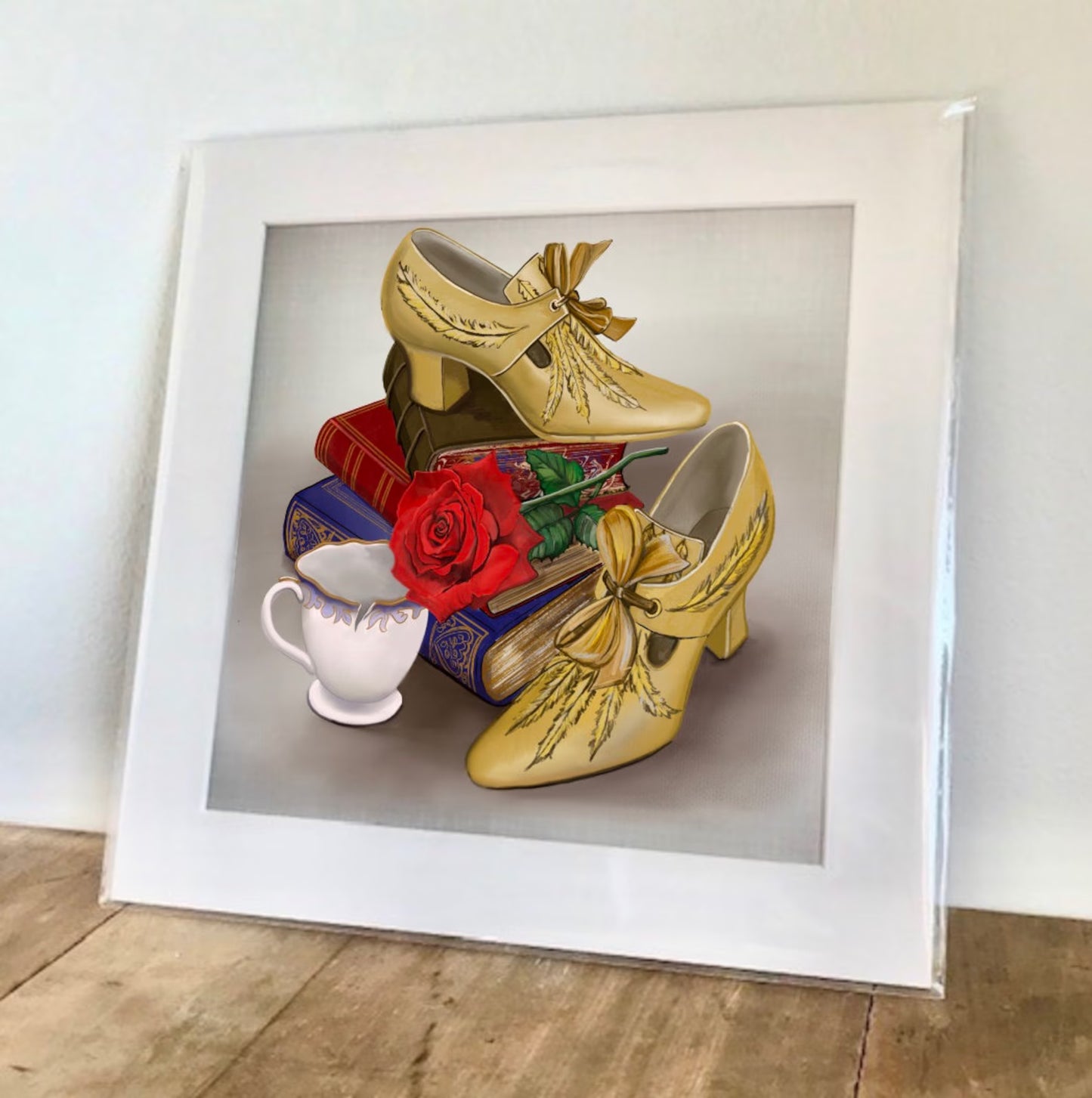 Limited Edition 'Belle' Shoe Portrait Giclee Print