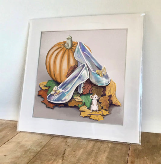 Limited Edition 'Ella' Shoe Portrait Giclee Print