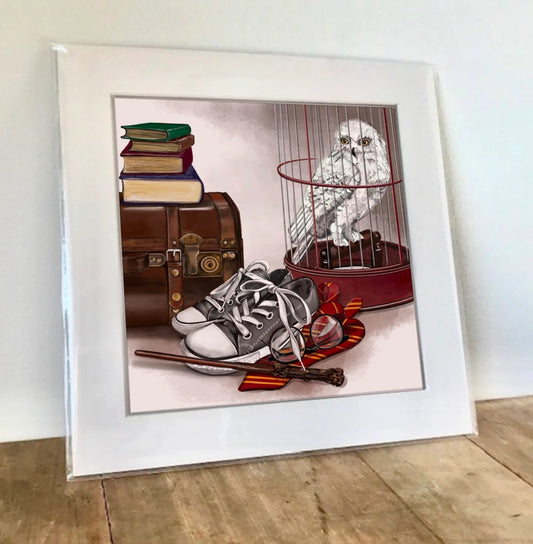Limited Edition 'Harry' Shoe Portrait Giclee Print