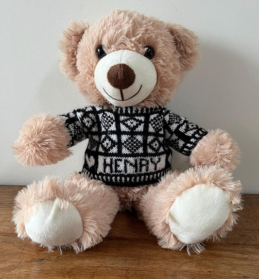 Personalised Scottish Sanquhar Teddy Bear