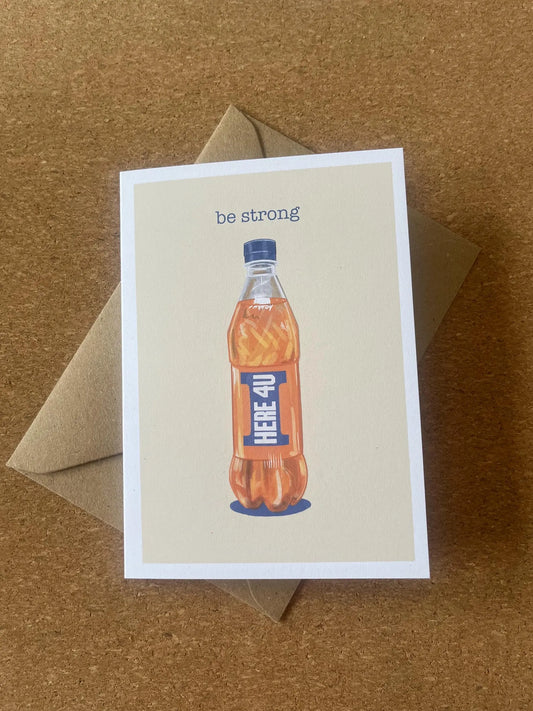 Nostalgic Greetings Card - Fizzy Drink
