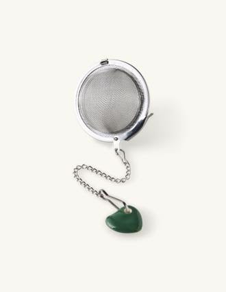 Tea Strainer with Heart Detail