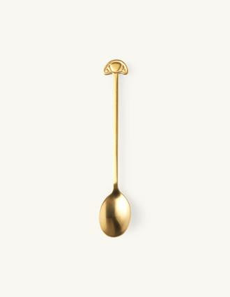 Gold pastry spoons and forks