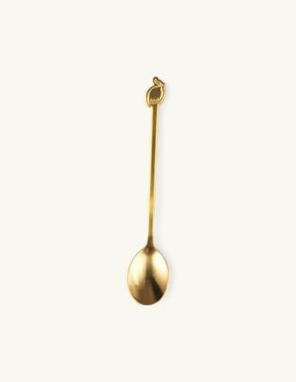 Gold pastry spoons and forks