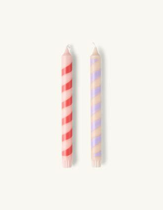 Striped Candles